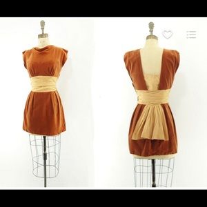 Vintage 50’s velvet cocktail dress